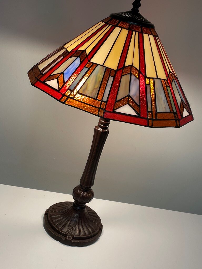 Tiffany tafellamp Denmark 40 - P7 - Afbeelding 6