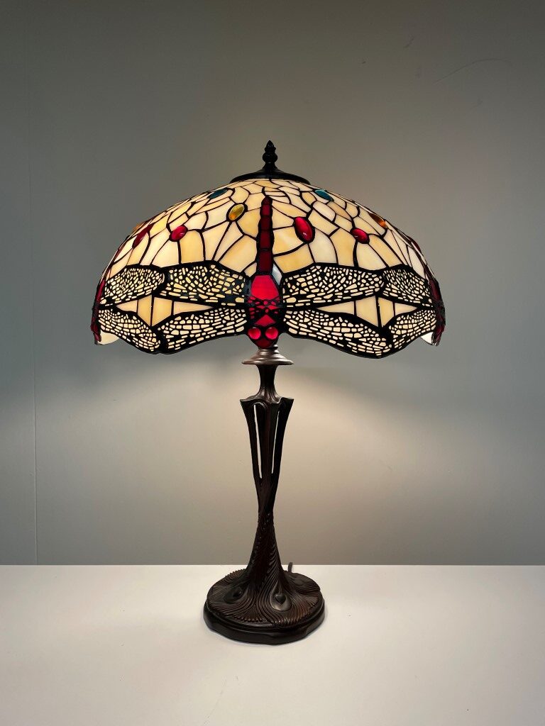 Tiffany tafellamp Dragonfly 40 / P8 /Gaudi