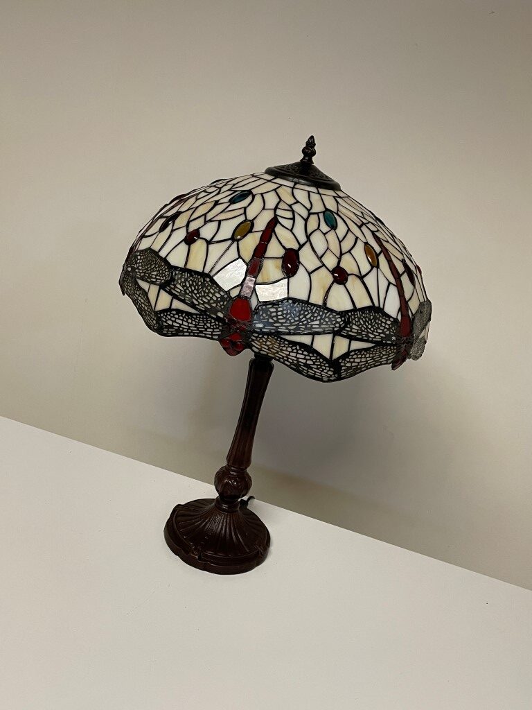 Tiffany tafellamp Dragonfly Gaudi 40 - P7 - Afbeelding 5