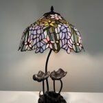 Tiffany tafellamp Malaga / P19
