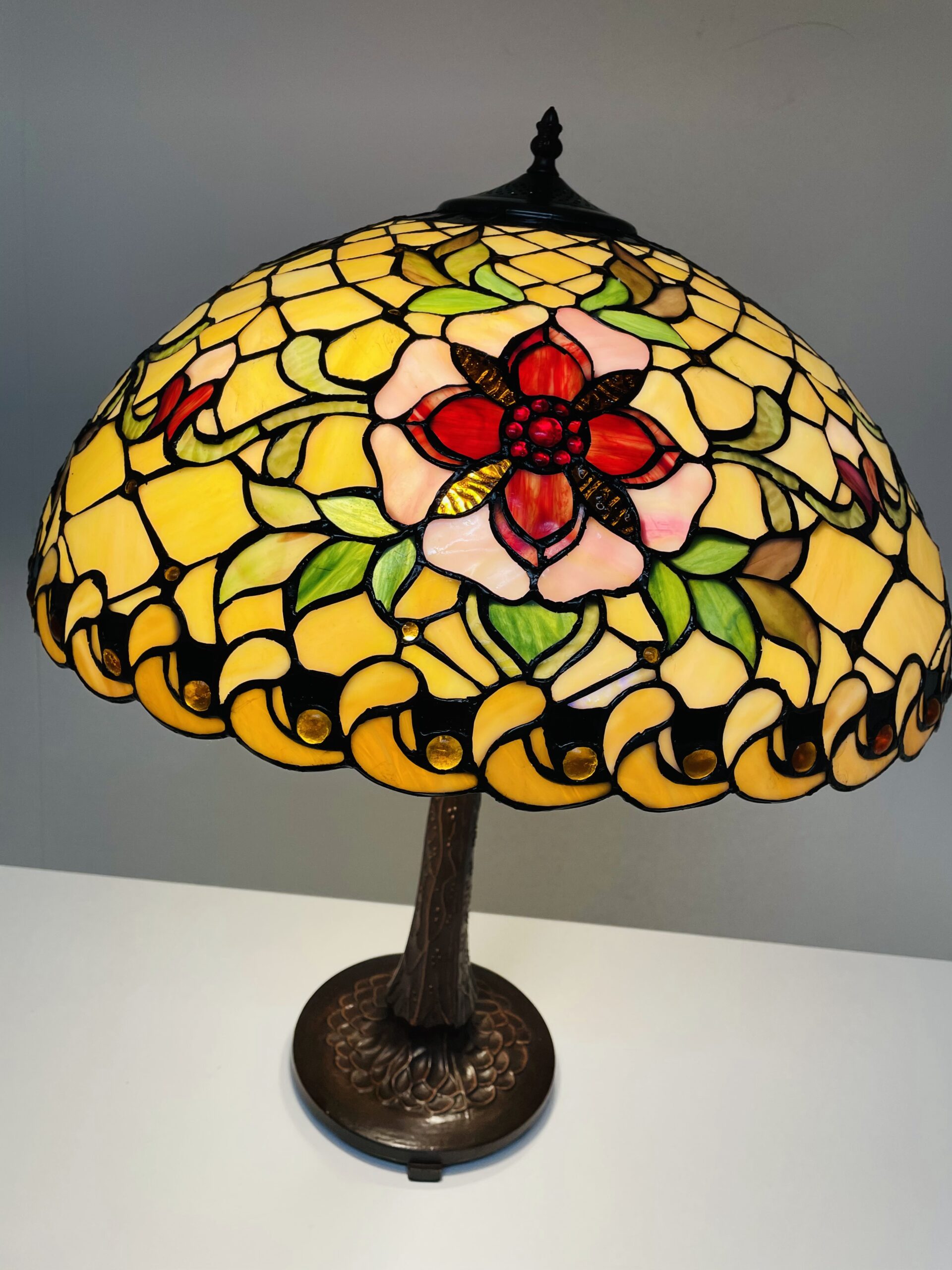 Tiffany tafellamp Montana 50 / p1 - Afbeelding 3