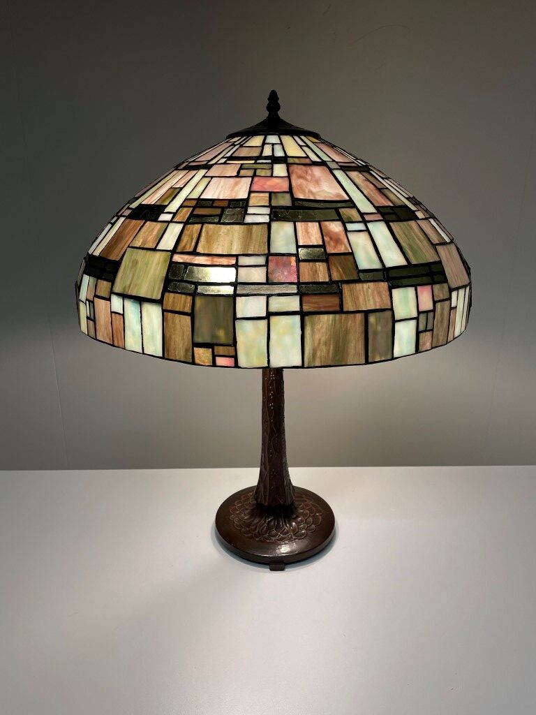 Tiffany tafellamp ⌀ 50cm Georgia P1 - Afbeelding 3