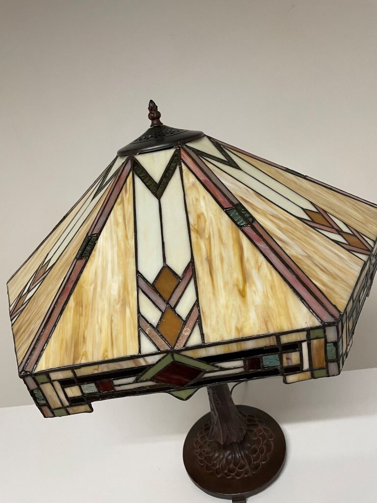 Tiffany tafellamp ⌀ 58cm Wyber P1 - Afbeelding 6