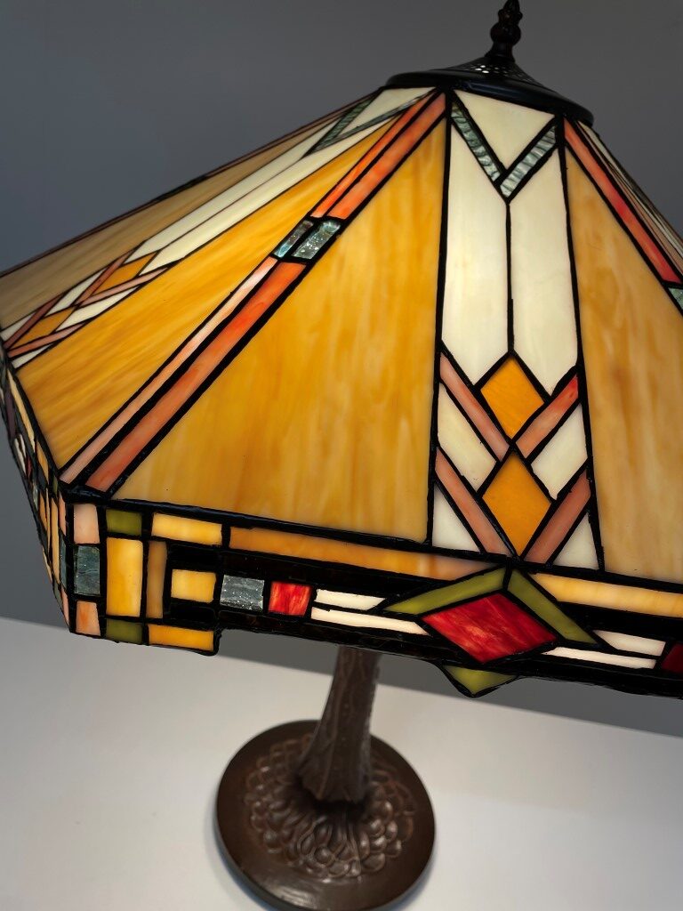 Tiffany tafellamp ⌀ 58cm Wyber P1 - Afbeelding 4