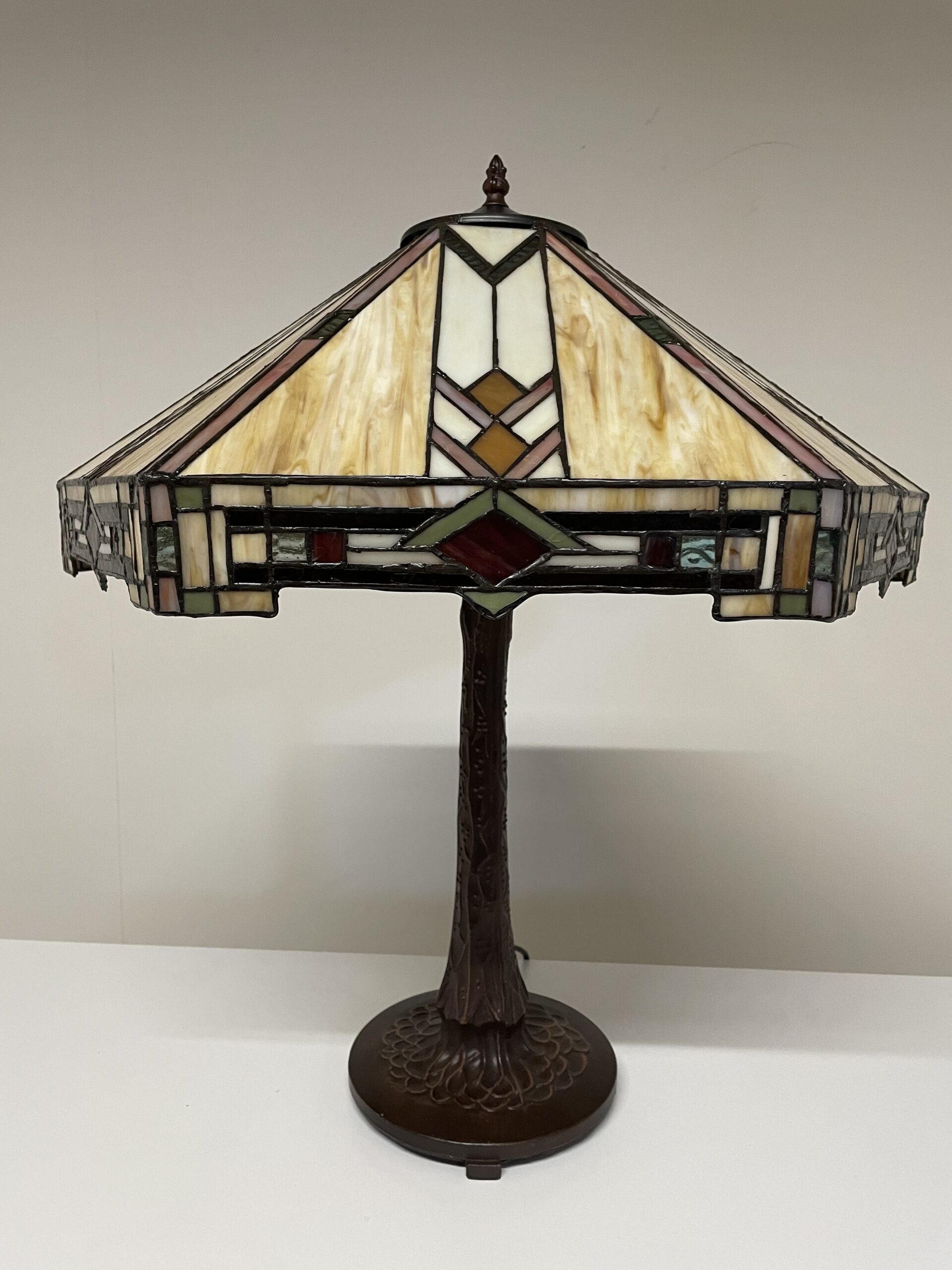 Tiffany tafellamp ⌀ 58cm Wyber P1 - Afbeelding 5