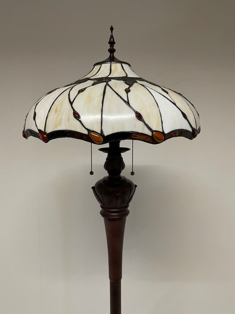 Tiffany vloerlamp Butterfly 50 De Luxe - Afbeelding 6