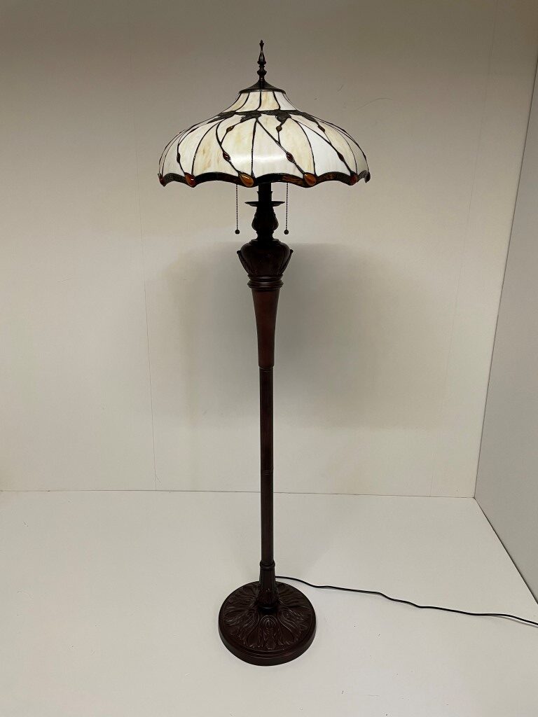 Tiffany vloerlamp Butterfly 50 De Luxe - Afbeelding 5