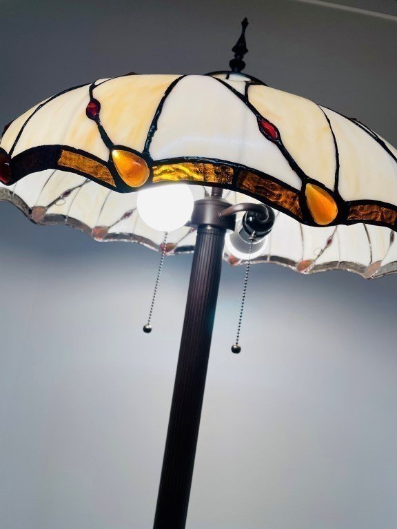 Tiffany vloerlamp Butterfly 50 Straight - Afbeelding 8