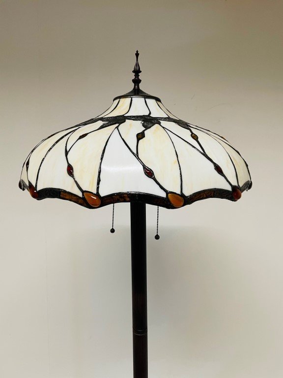 Tiffany vloerlamp Butterfly 50 Straight - Afbeelding 6