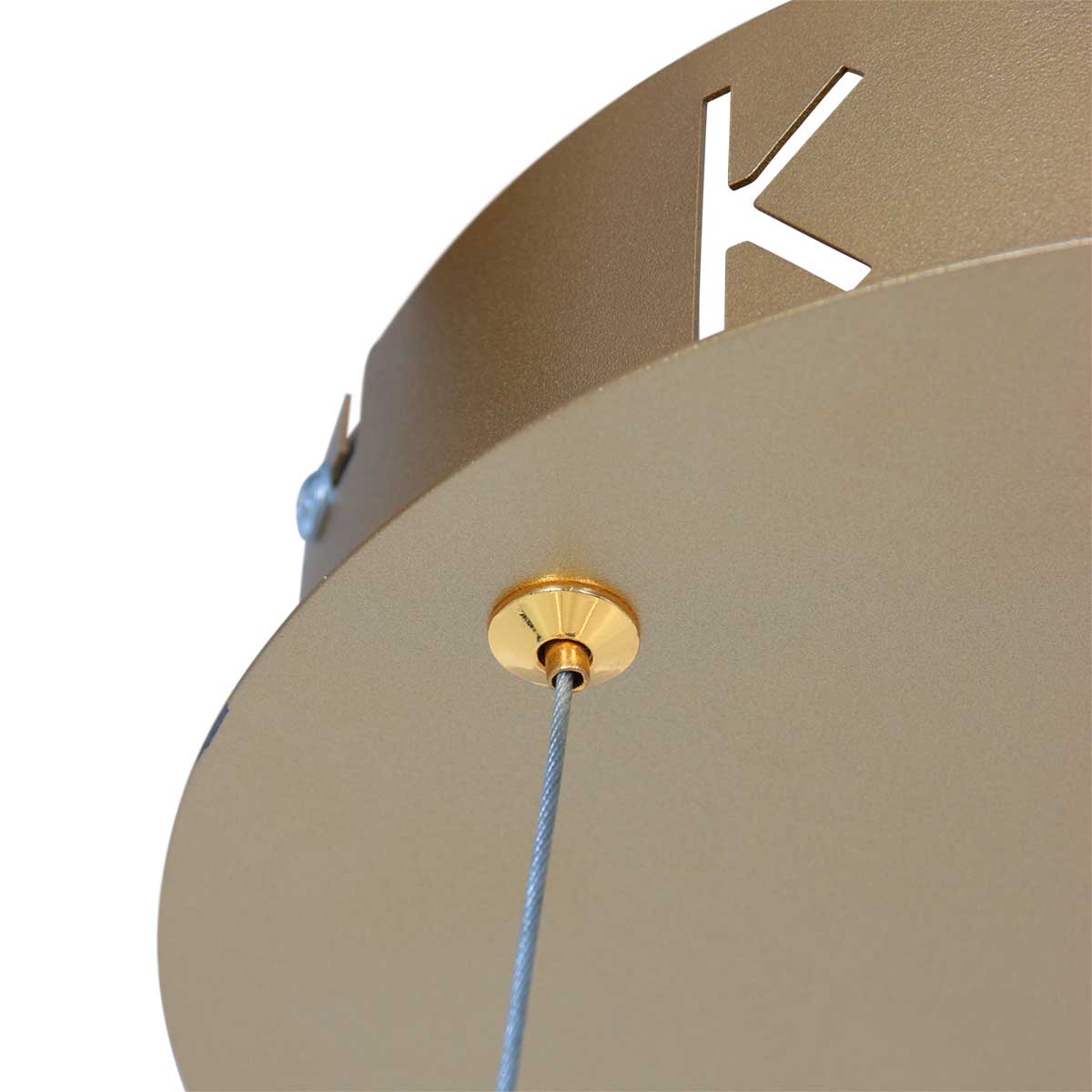 Hanglamp Ringlux 60cm Goud - Afbeelding 15