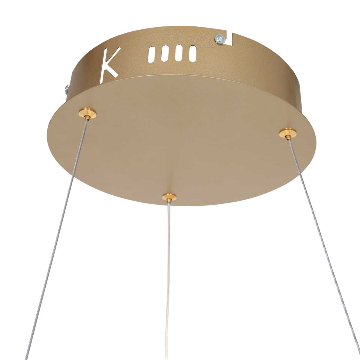 Hanglamp Ringlux 60cm Goud - Afbeelding 7