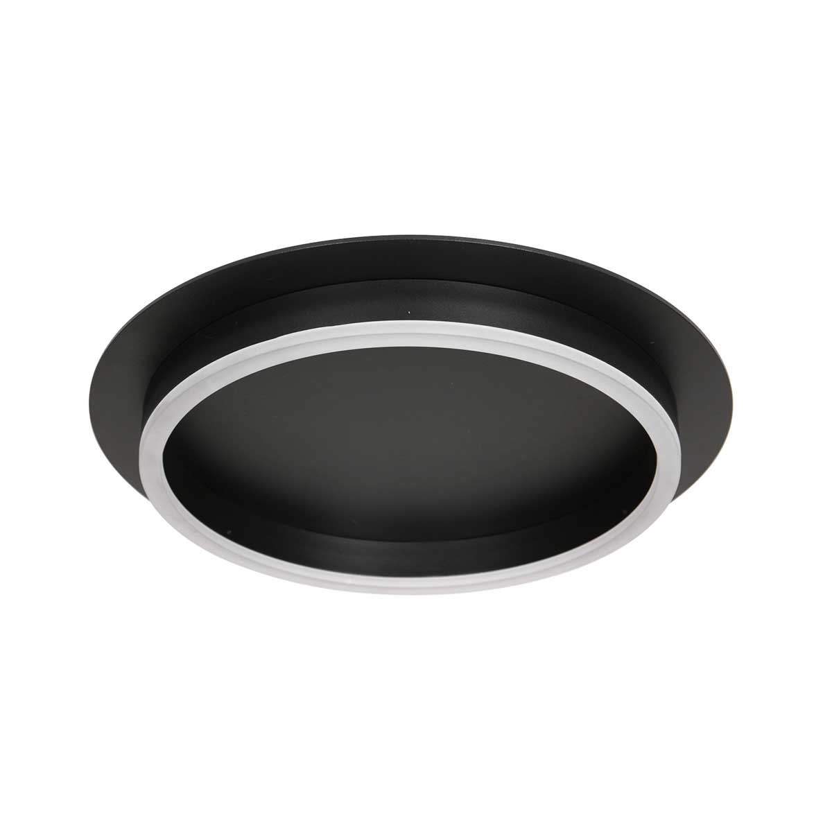 Plafondlamp Ringlux 32cm zwart - Afbeelding 3