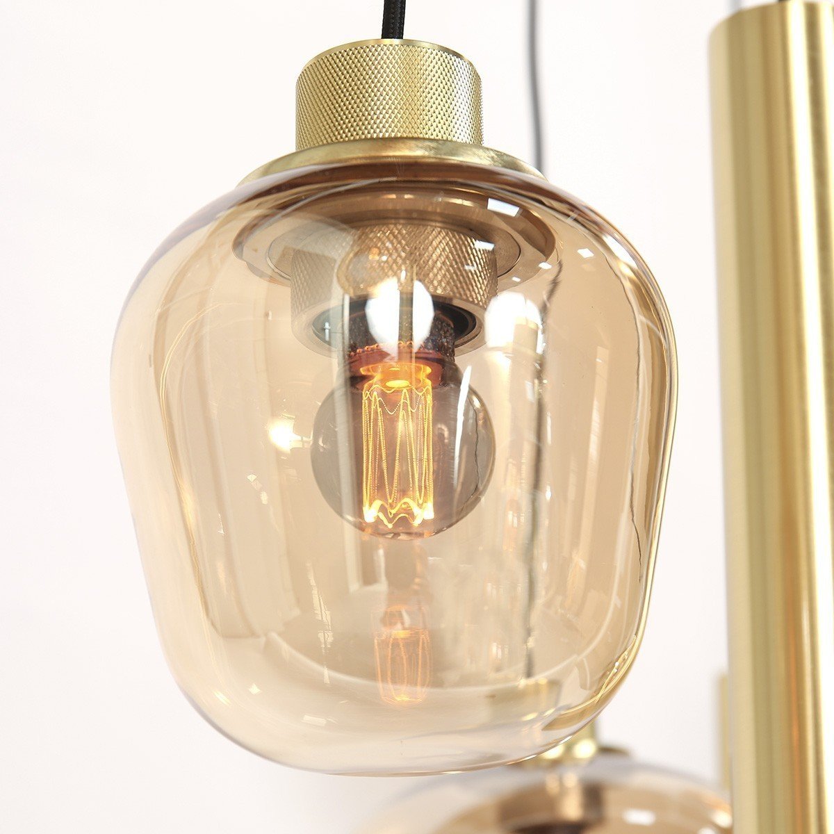 Hanglamp Reflexion Messing met 3 lichtkokers GU10 - Afbeelding 10