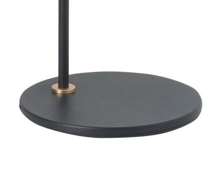 Vloerlamp Trend 1 lichts zwart / goud - Afbeelding 3