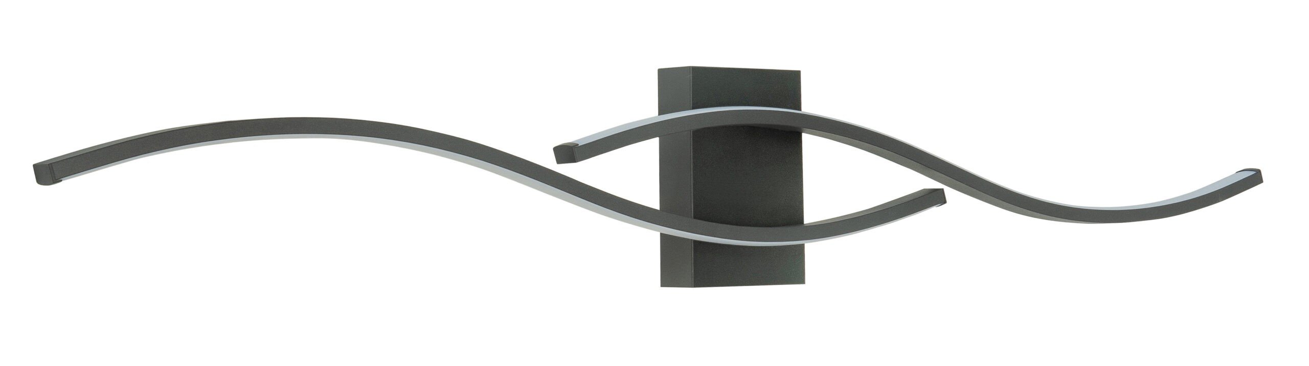 Wandlamp Florence zwart