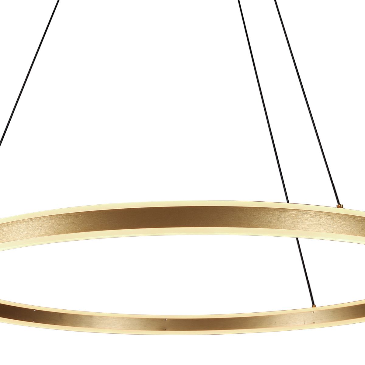 Hanglamp Ringlux 3676GO Goud – Dimbare LED ringlamp Ø100 cm met up- en downlight - Afbeelding 8