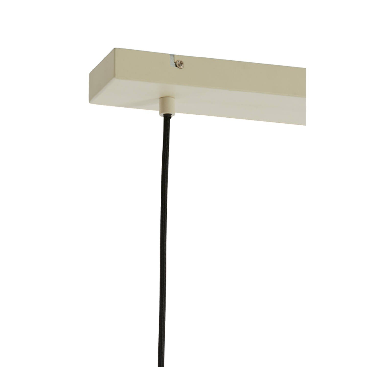 Hanglamp 3L 120x33x25 cm JAICEY licht grijs - Afbeelding 5