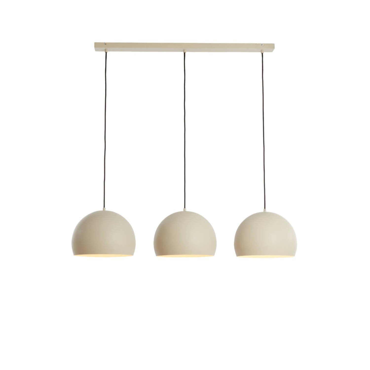 Hanglamp 3L 120x33x25 cm JAICEY licht grijs