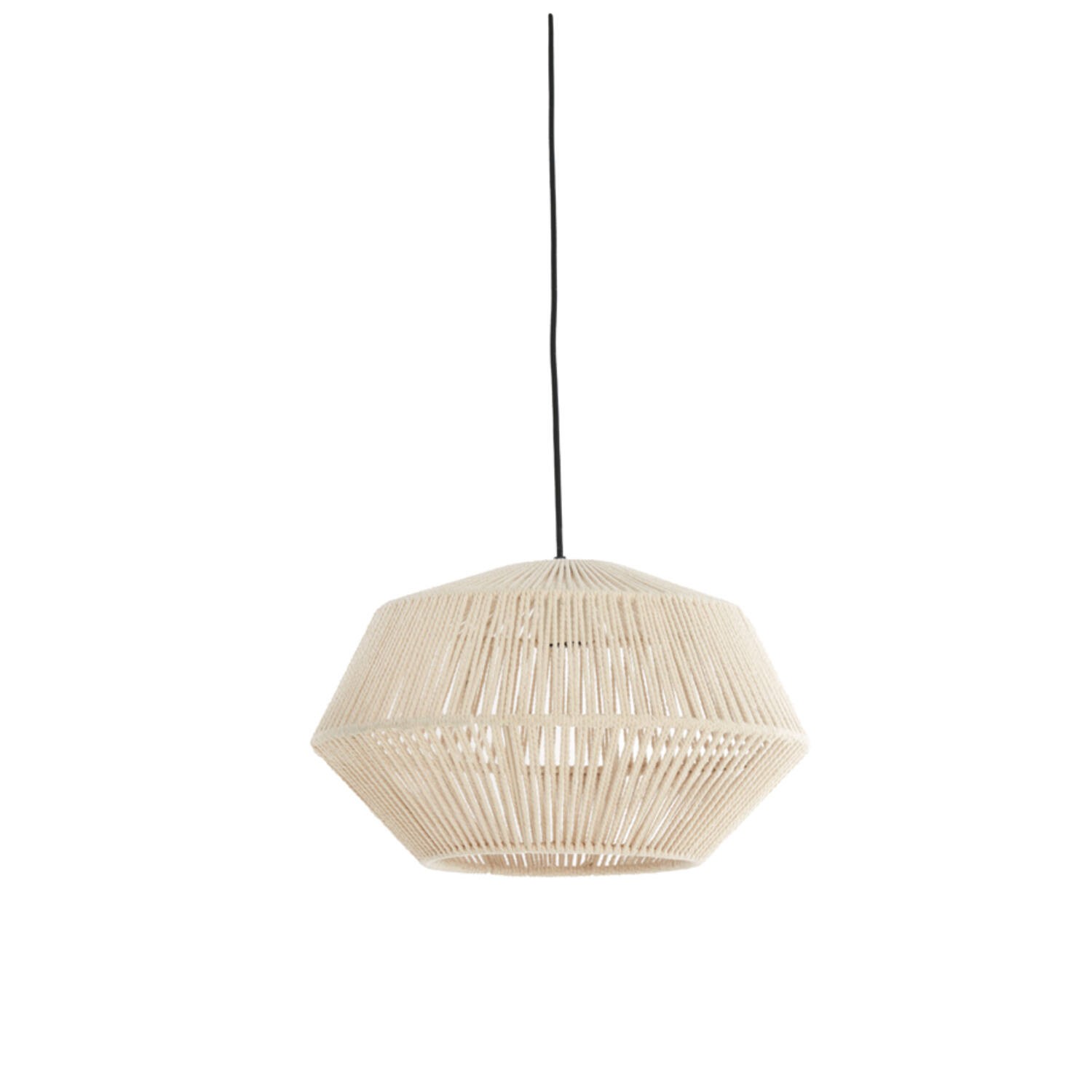 Hanglamp Ø40x24 cm DEYA crème - Afbeelding 2