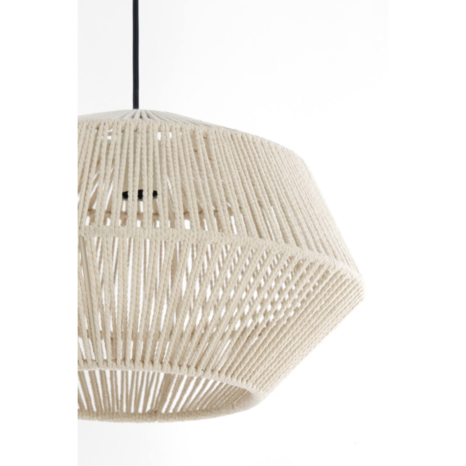 Hanglamp Ø40x24 cm DEYA crème - Afbeelding 3