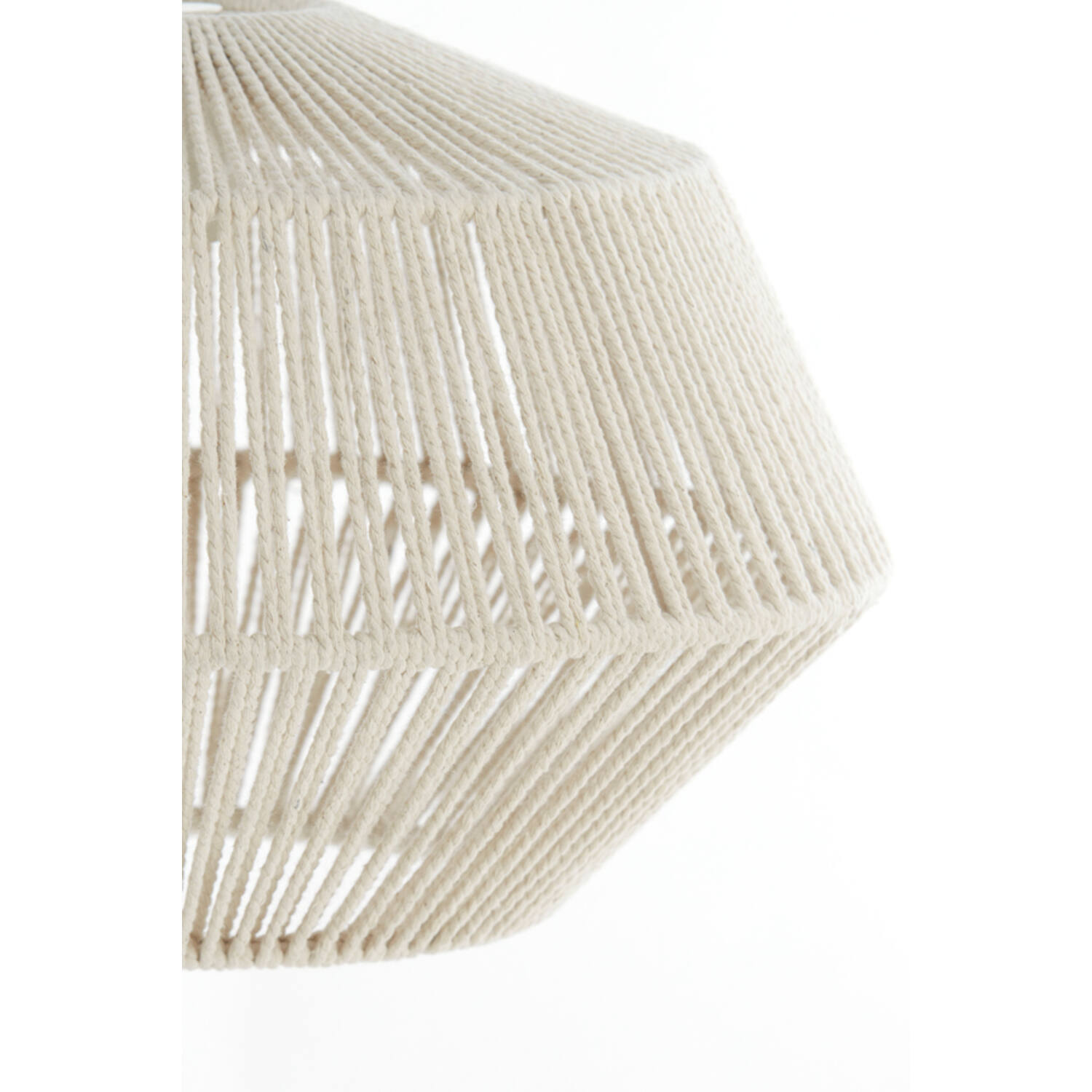 Hanglamp Ø40x24 cm DEYA crème - Afbeelding 5
