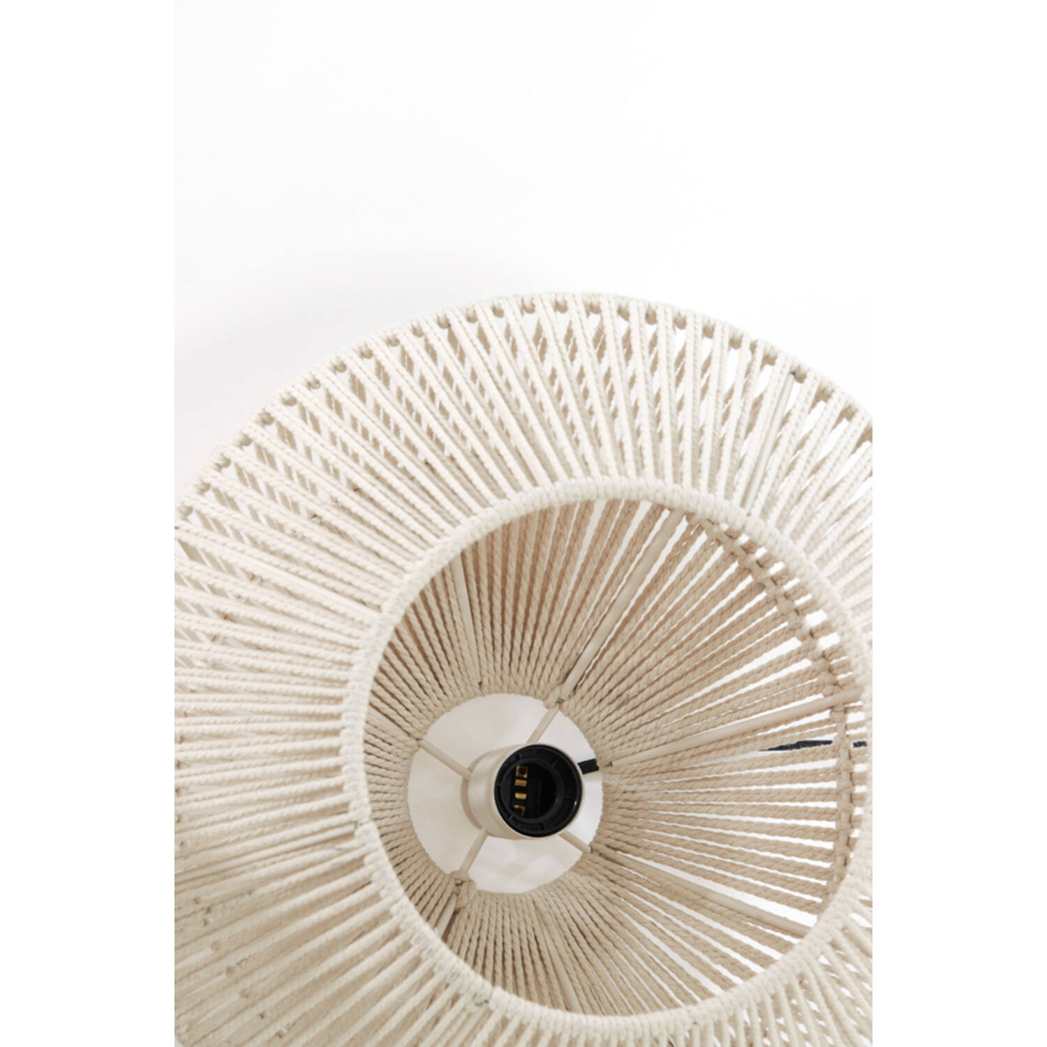 Hanglamp Ø40x24 cm DEYA crème - Afbeelding 6