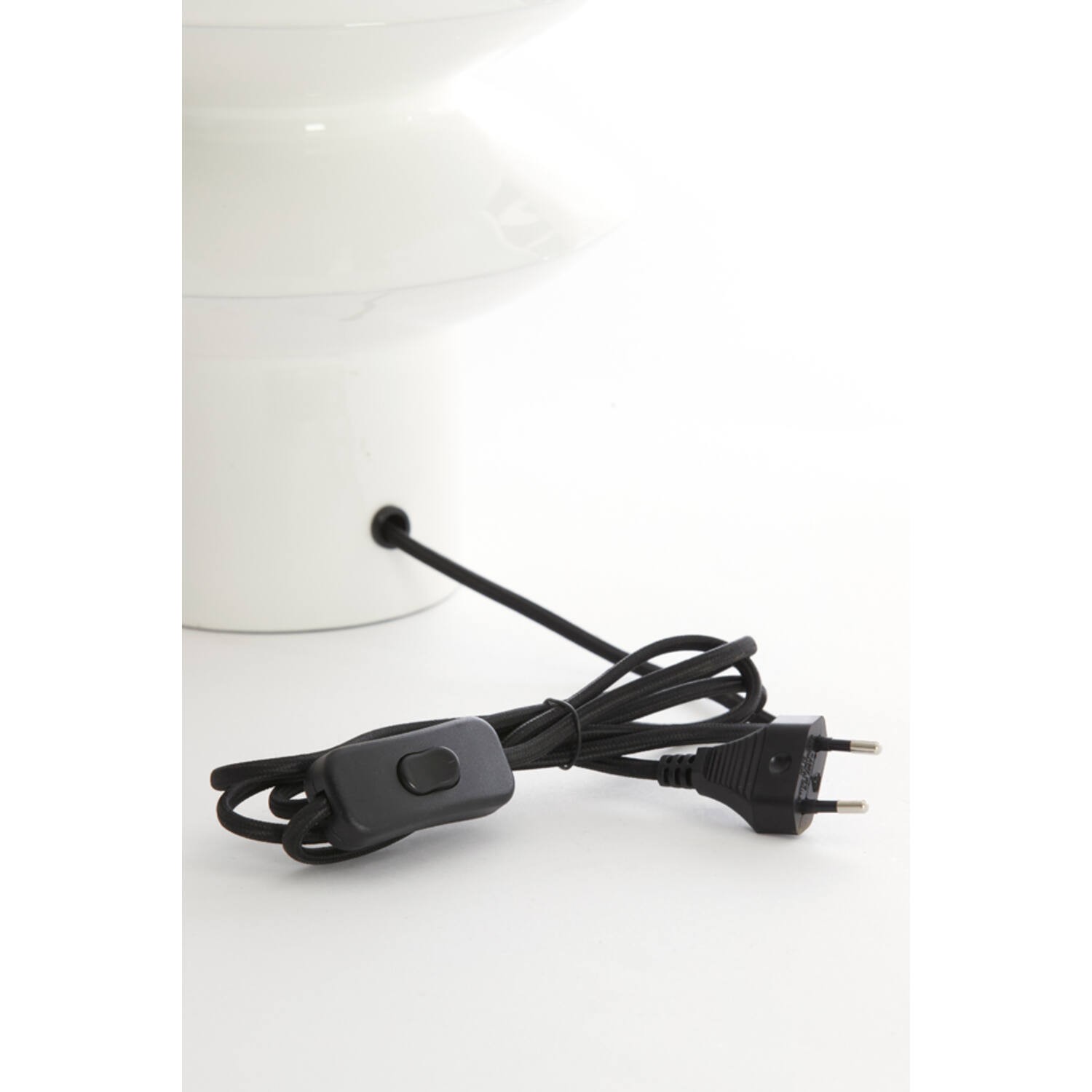 Lampvoet Ø22x26 cm PETCH glans wit - Afbeelding 4