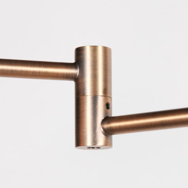 Leeslamp Soleil accu 3515BR geborsteld brons met zwenkarm - Afbeelding 8