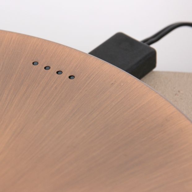 Leeslamp Soleil accu 3515BR geborsteld brons met zwenkarm - Afbeelding 10