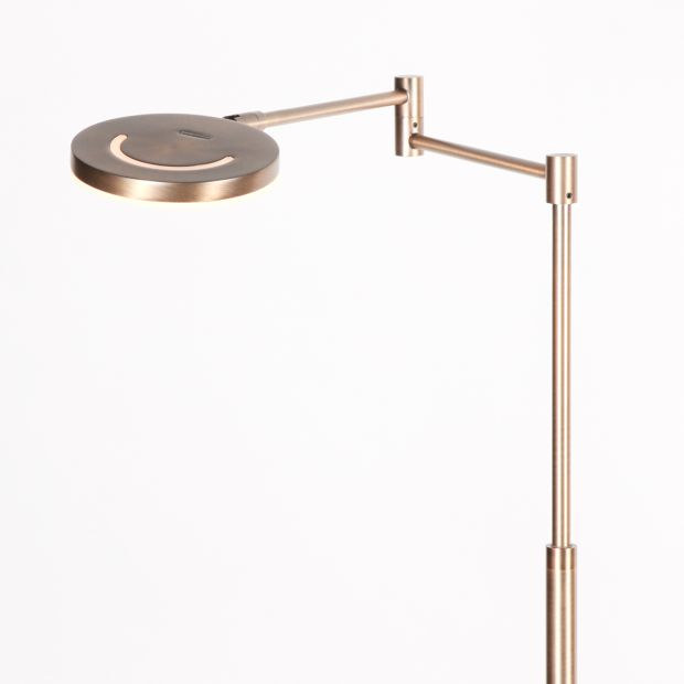 Leeslamp Soleil accu 3515BR geborsteld brons met zwenkarm - Afbeelding 3