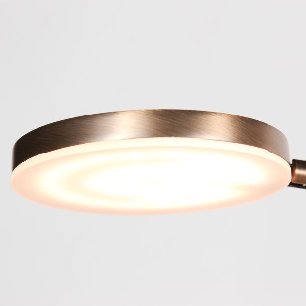 Leeslamp Soleil accu 3515BR geborsteld brons met zwenkarm - Afbeelding 4