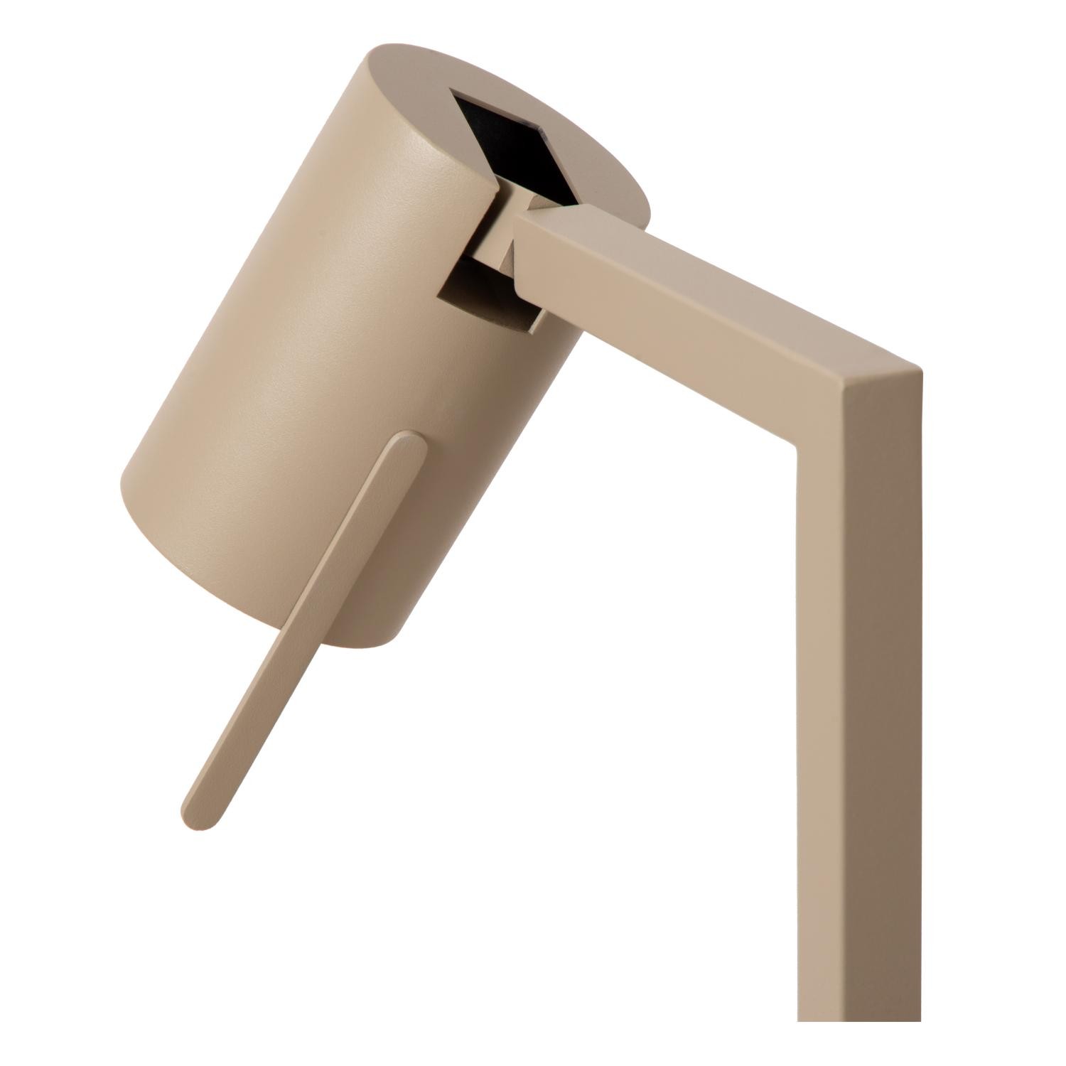 Lucide LESLEY - Bureaulamp - 1xGU10 - Taupe - Afbeelding 5