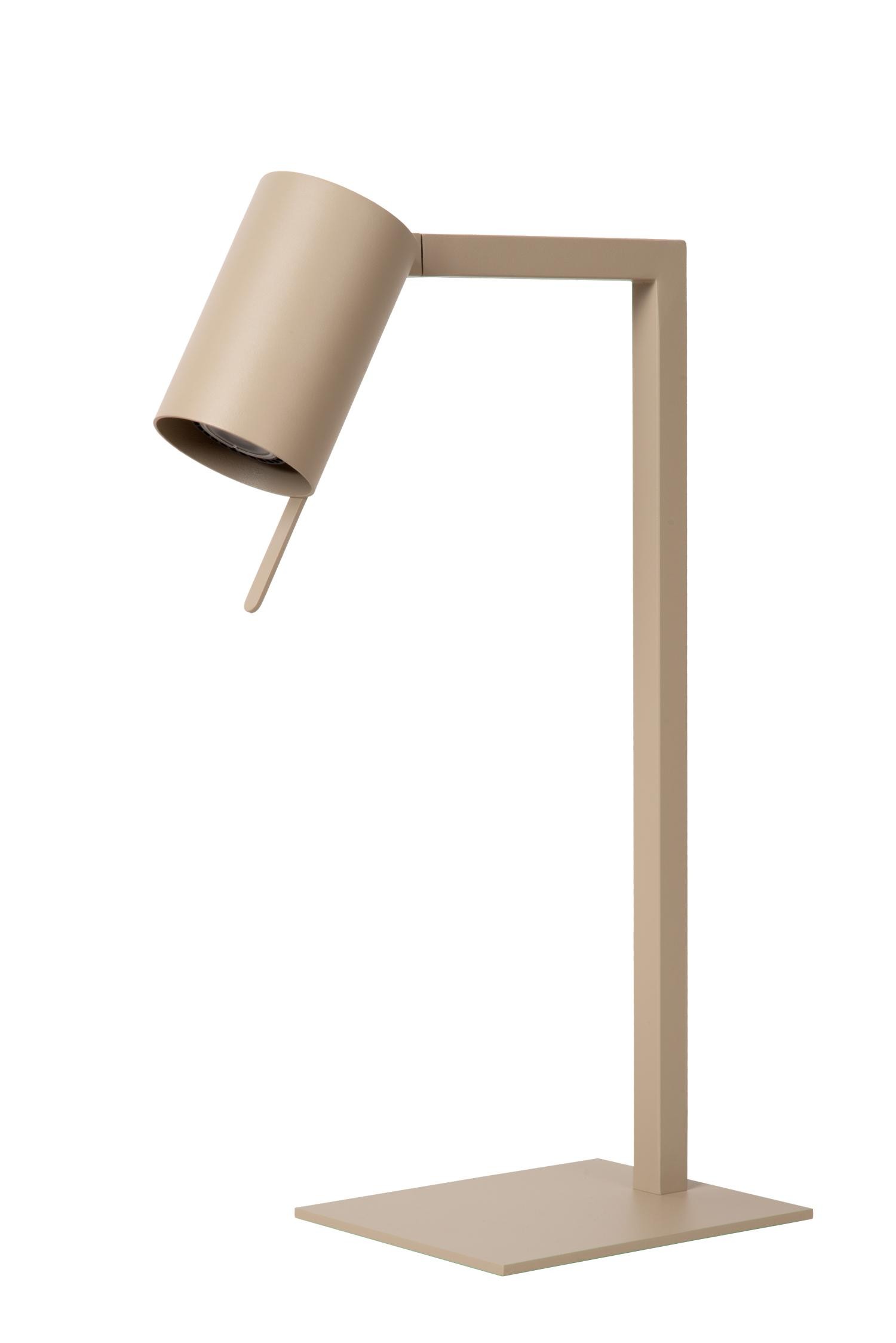 Lucide LESLEY - Bureaulamp - 1xGU10 - Taupe - Afbeelding 3