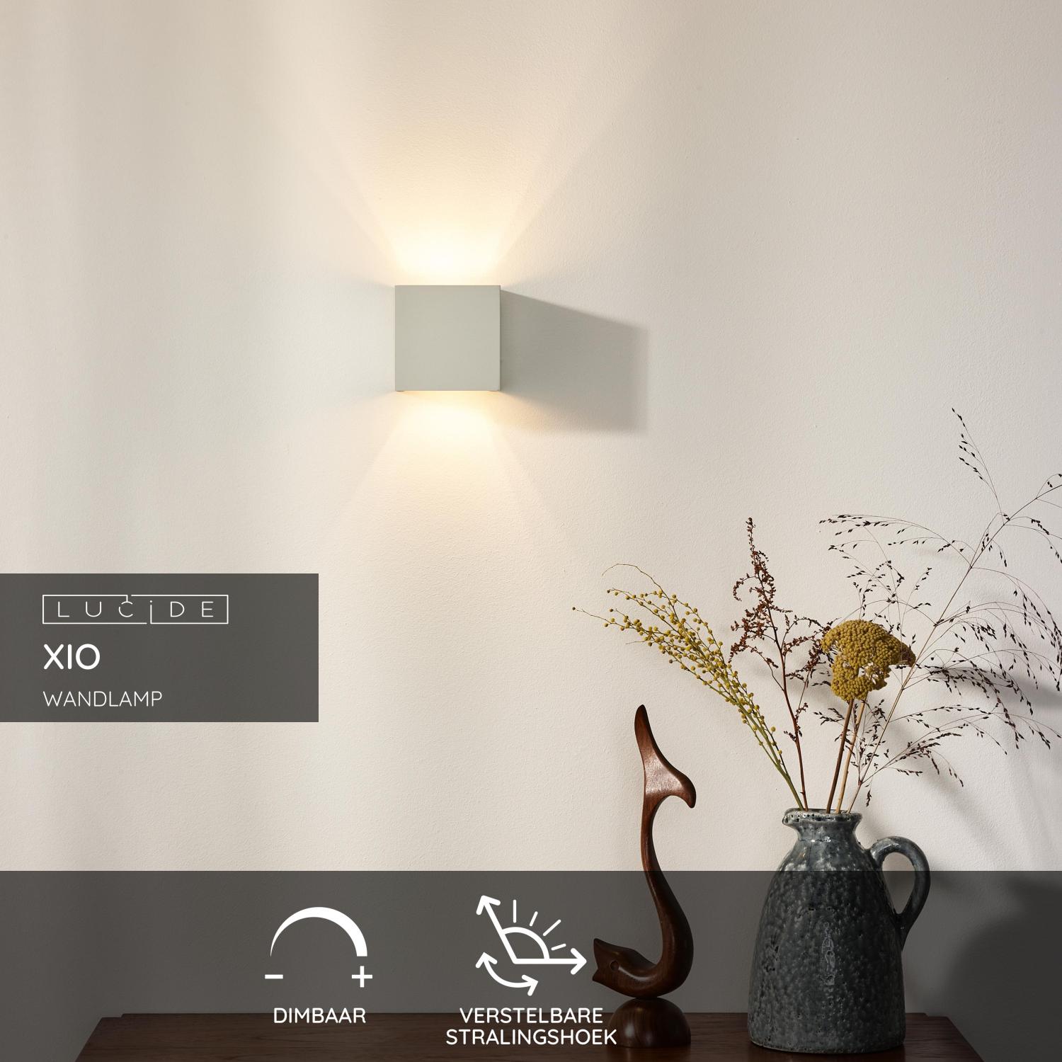 Lucide XIO - Wandlamp - LED Dimb. - G9 - 1x4W 2700K - Verstelbare stralingshoek - Wit - Afbeelding 3