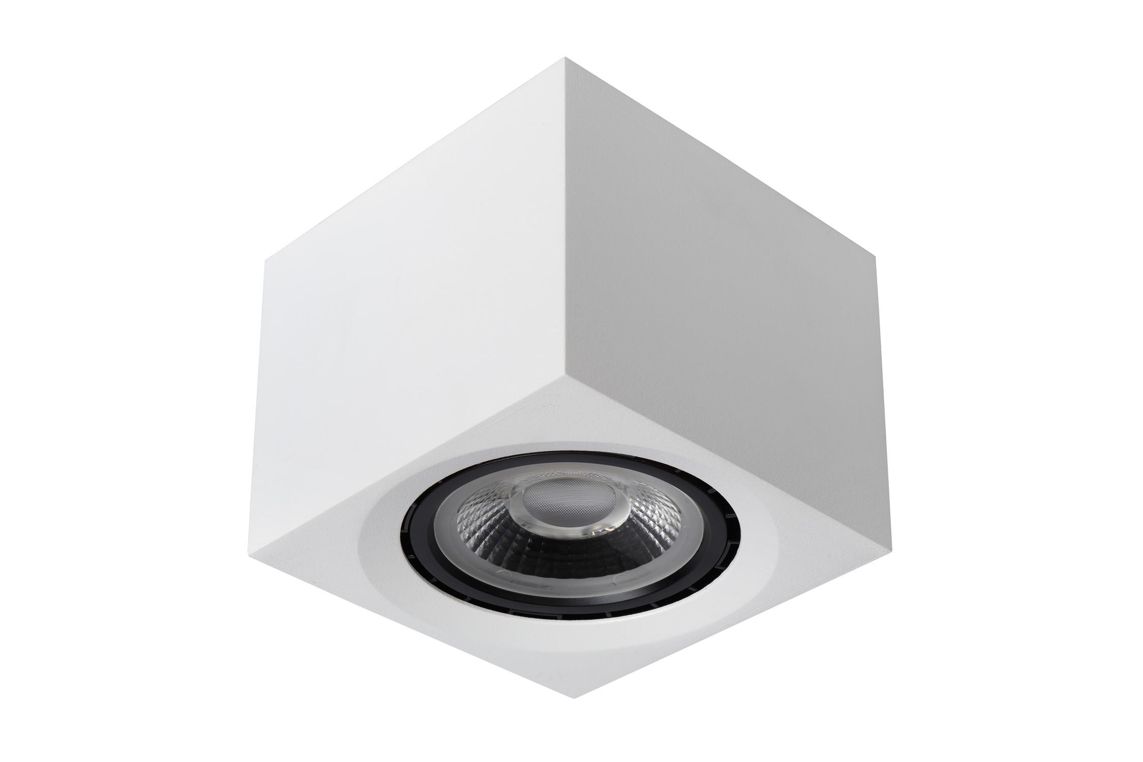 Lucide FEDLER - Plafondspot - LED Dim to warm - GU10 (ES111) - 1x12W 2200K/3000K - Wit - Afbeelding 2