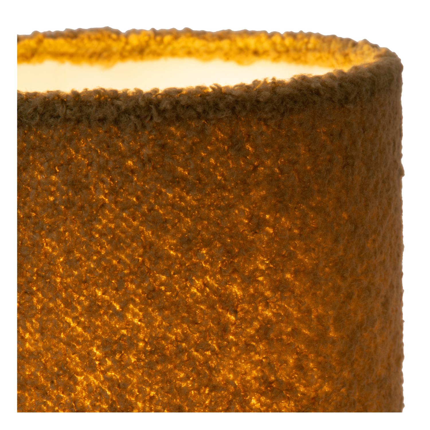 Lucide WOOLLY - Tafellamp - Ø 16 cm - 1xE14 - Groen - Afbeelding 5