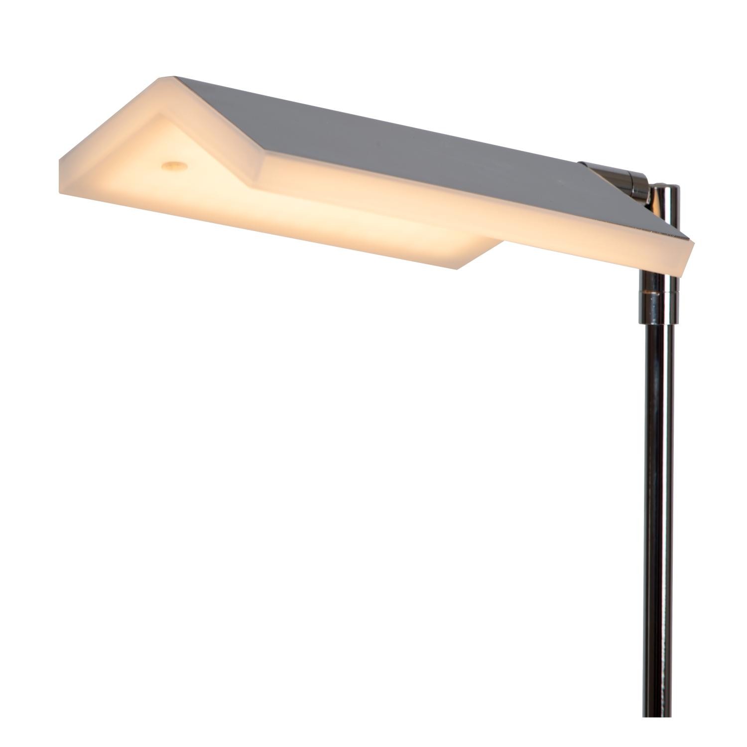 Lucide AARON - Leeslamp - LED Dim to warm - 1x12W 2700K/4000K - Chroom - Afbeelding 4