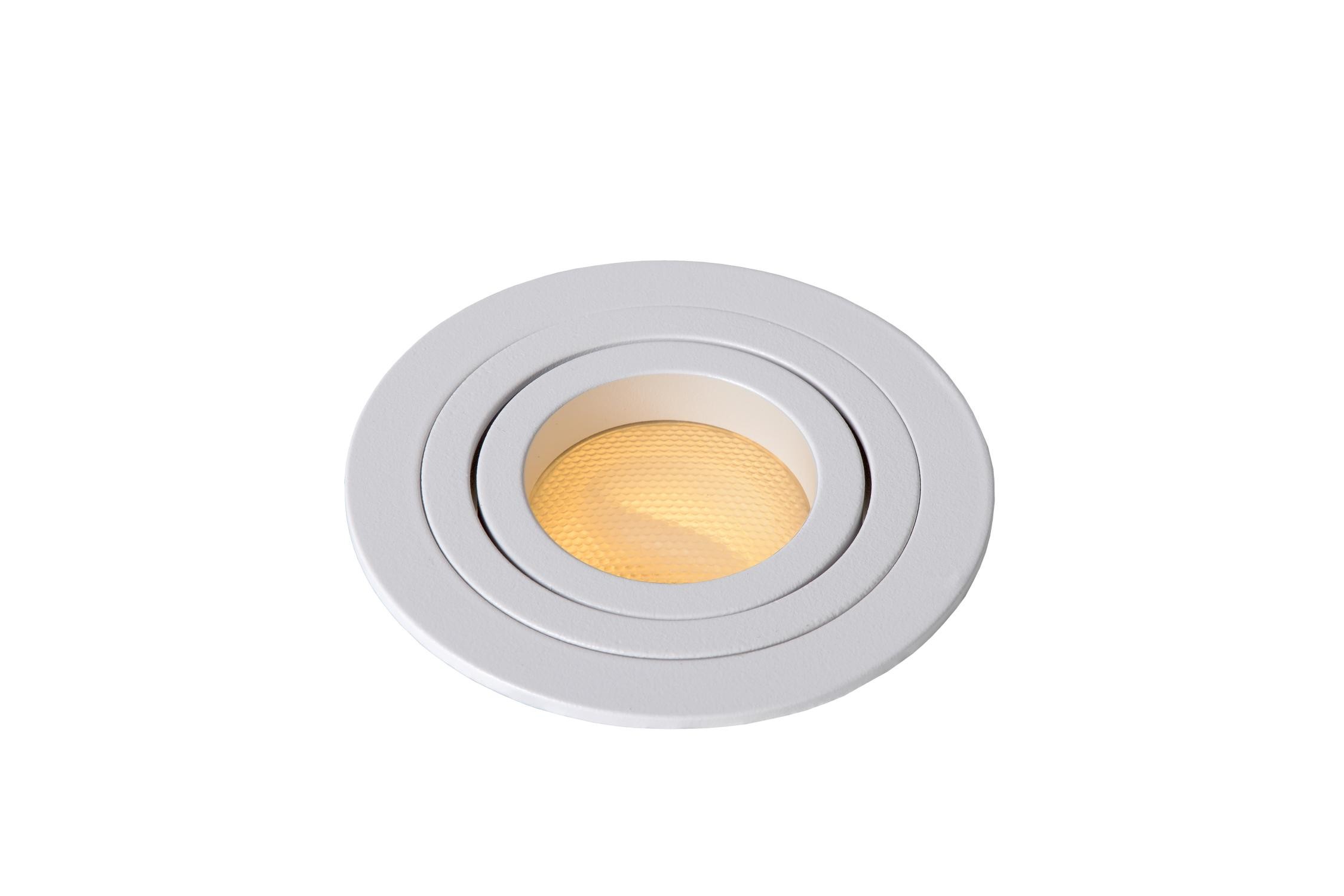Lucide TUBE - Inbouwspot - Ø 9,2 cm - 1xGU10 - Wit - Afbeelding 5