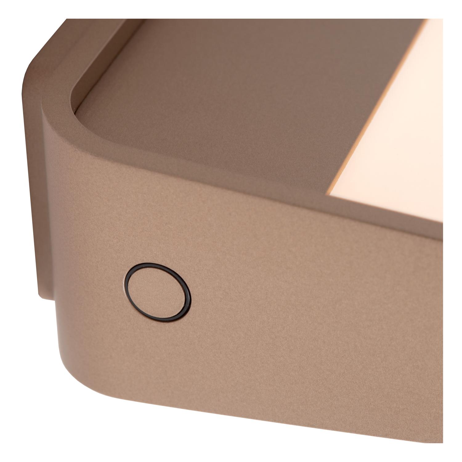 Lucide SILVI - Oplaadbare Wandlamp - Accu/Batterij - LED Dimb. - 1x3,7W 2700K - Roest bruin - Afbeelding 6