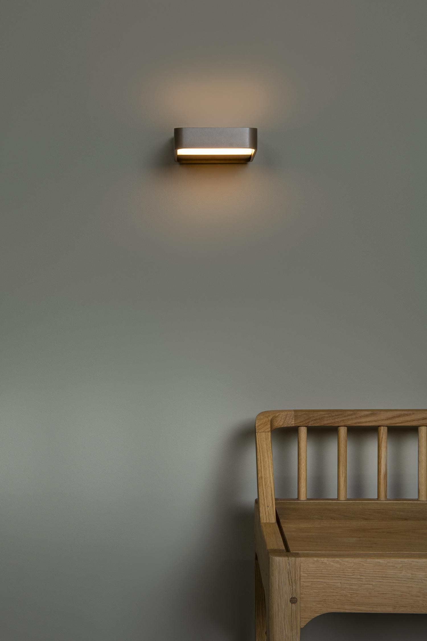 REV Led-wandlamp voor binnen, wandlamp met accu, 120 lm, dimbaar, 360 graden draaibaar, draadloze leeslamp, ideaal voor hal, slaap- en woonkamer, wit
