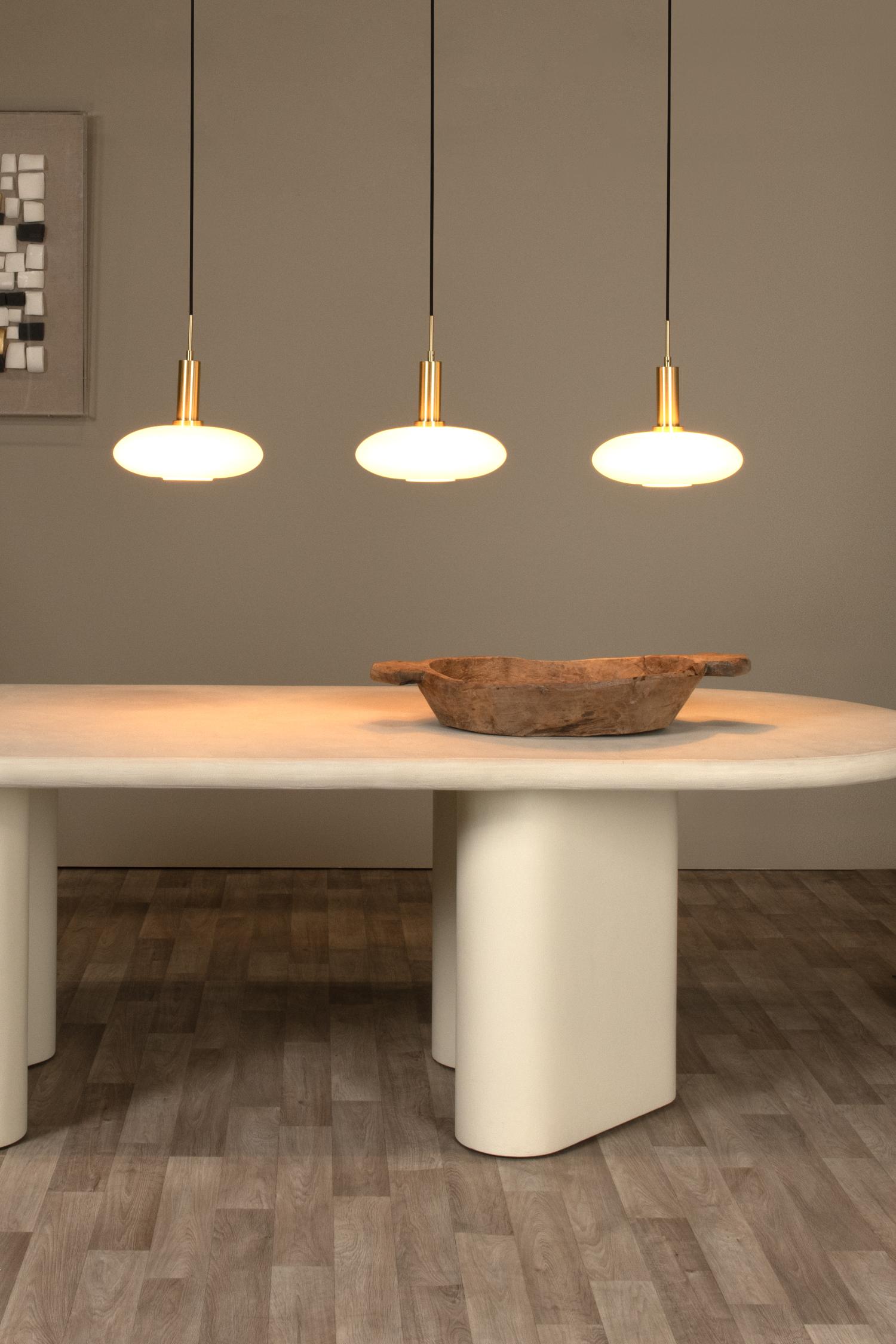 Lucide SINGALA - Hanglamp - 3xE27 - Mat Goud / Messing - Afbeelding 4