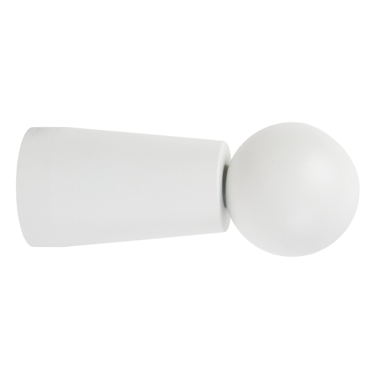 Lucide IPSOS - Wandlamp Badkamer - LED - 1x6W 2700K - IP54 - Wit - Afbeelding 3