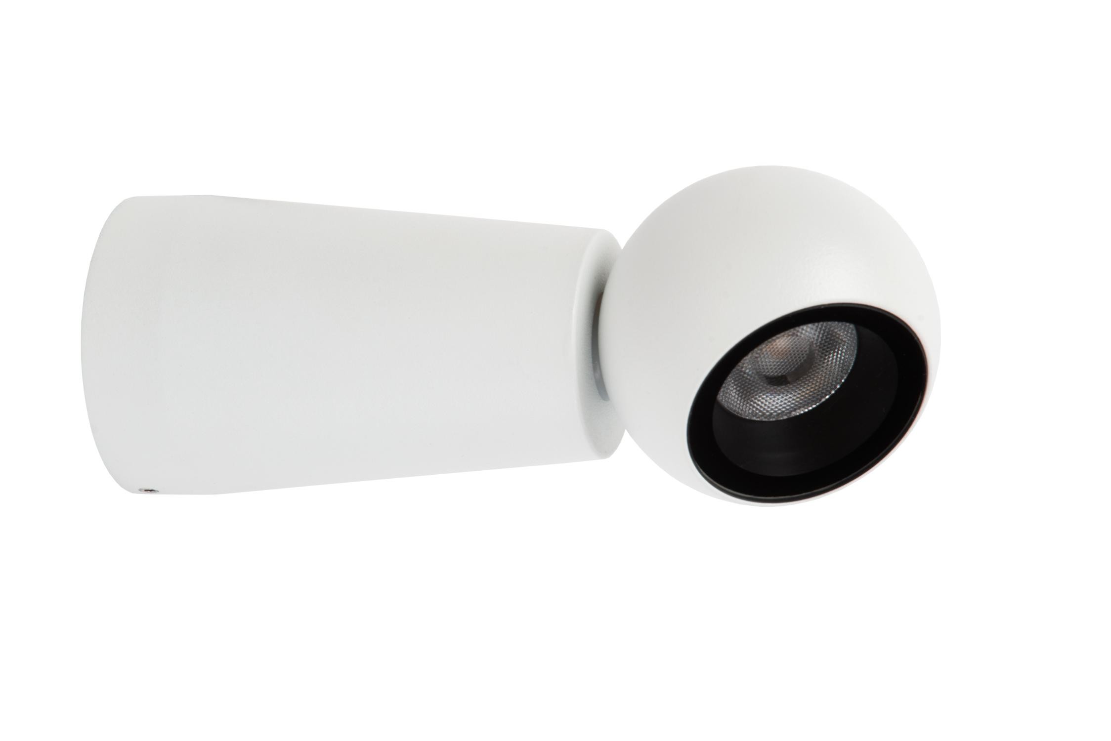 Lucide IPSOS - Wandlamp Badkamer - LED - 1x6W 2700K - IP54 - Wit - Afbeelding 2