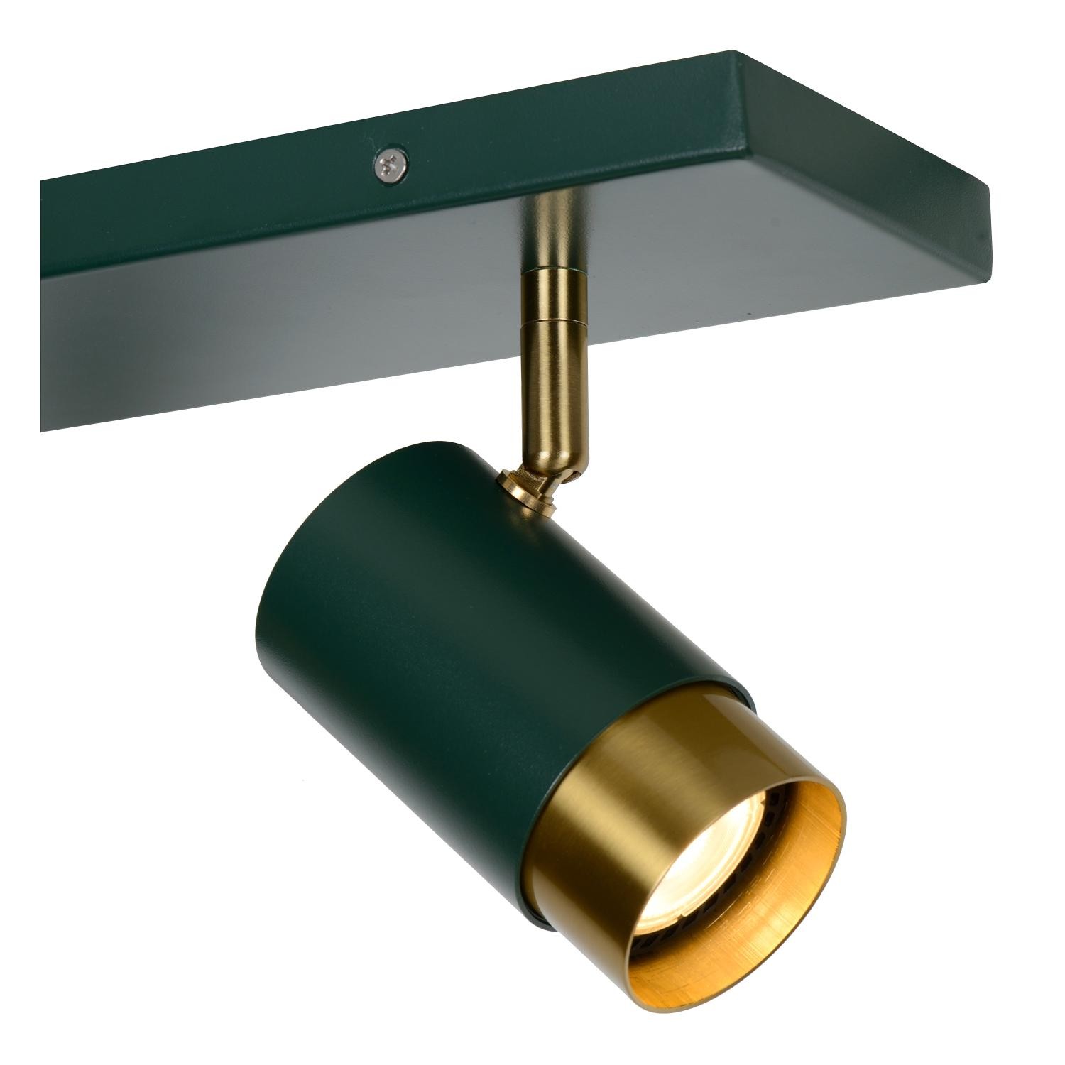 Lucide FLORIS - Plafondspot - 2xGU10 - Groen - Afbeelding 4