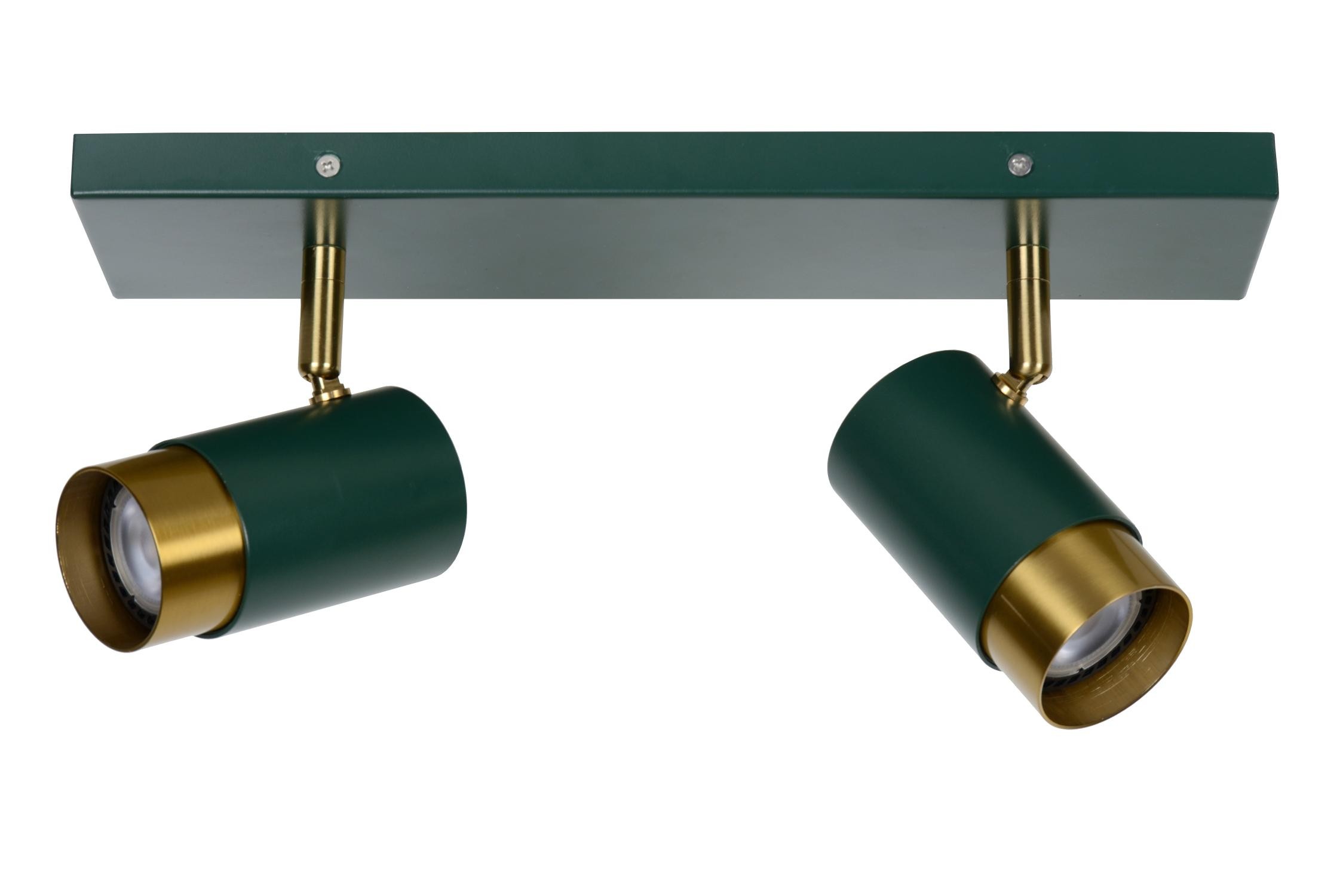 Lucide FLORIS - Plafondspot - 2xGU10 - Groen - Afbeelding 2