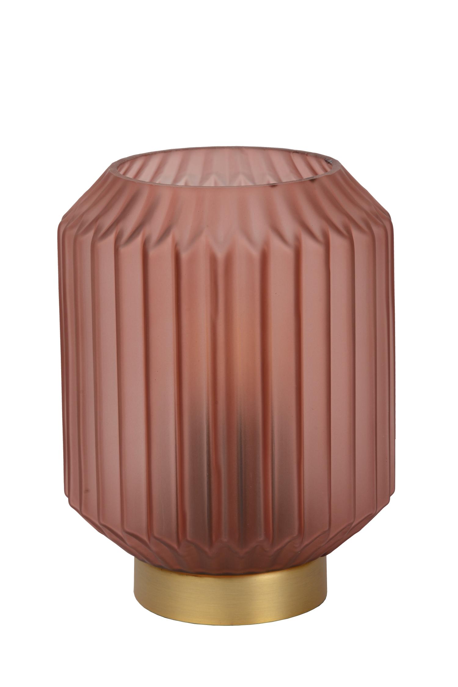 Lucide SUENO - Tafellamp - Ø 13 cm - 1xE14 - Roze - Afbeelding 2