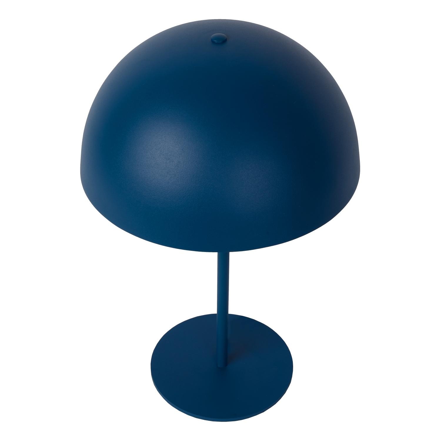 Lucide SIEMON - Tafellamp - Ø 25 cm - 1xE14 - Blauw - Afbeelding 6