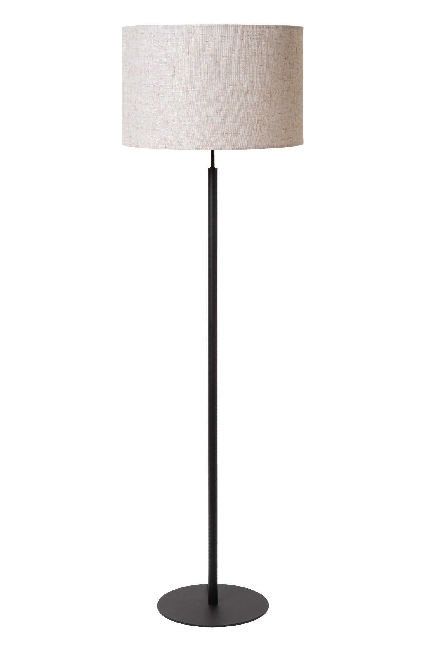 Lucide MAYA - Vloerlamp - Ø 45 cm - 1xE27 - Beige - Afbeelding 2