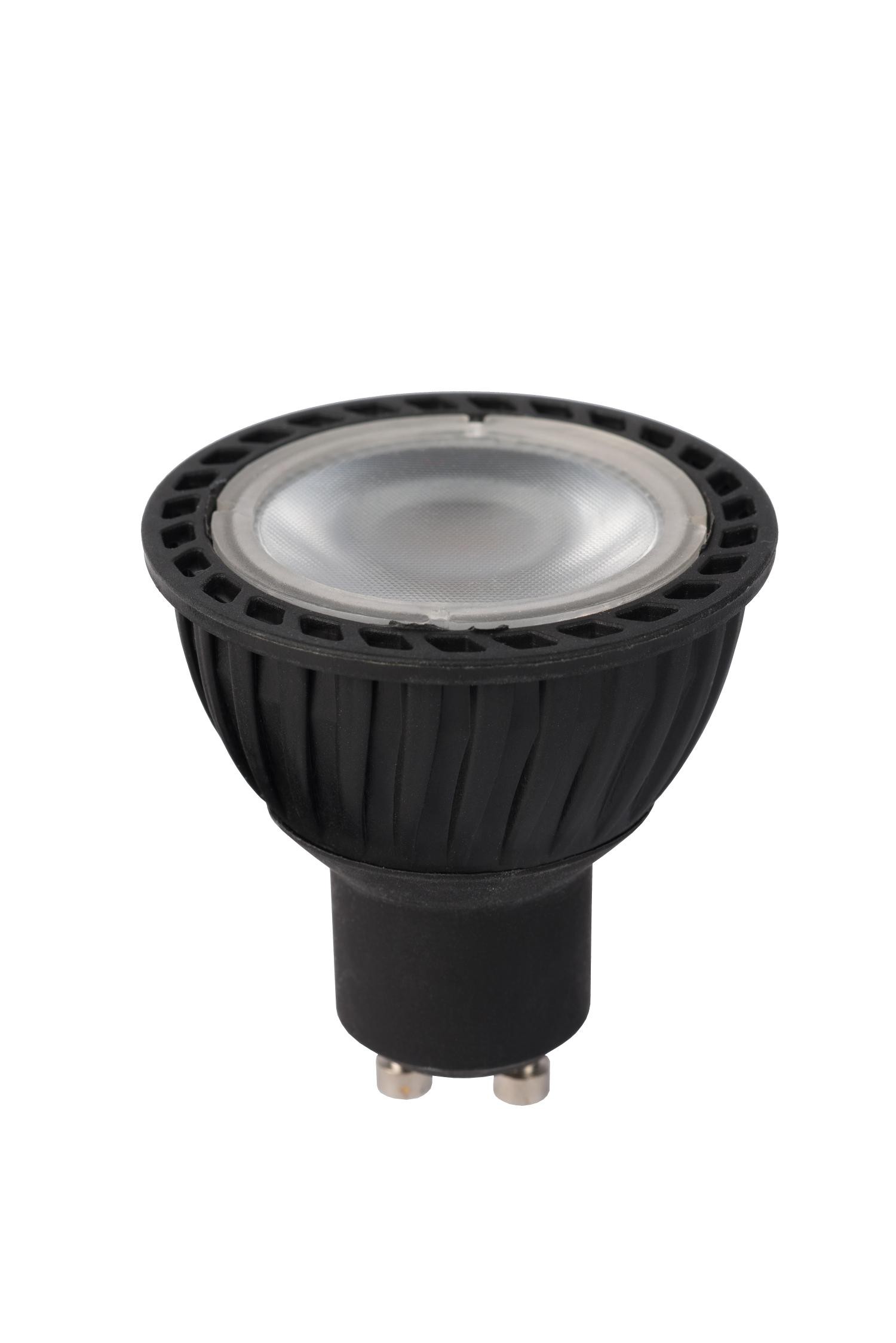 Lucide MR16 - Led lamp - Ø 5 cm - LED Dimb. - GU10 - 1x5W 2200K/2500K/2700K - Zwart - Afbeelding 2