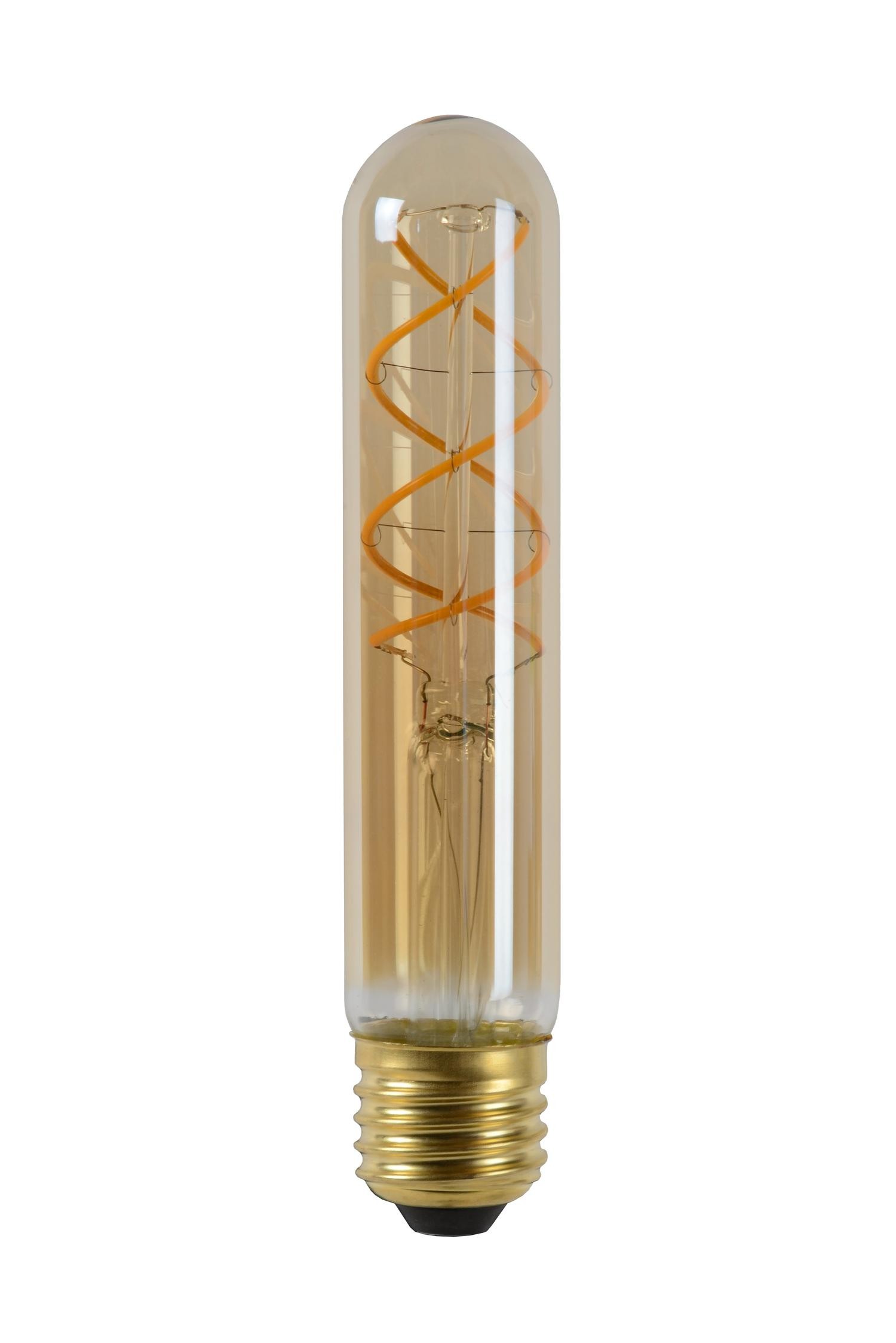 Lucide T32 - Filament lamp - Ø 3 cm - LED Dimb. - E27 - 1x4,9W 2200K - Amber - Afbeelding 2